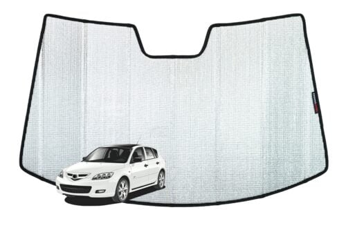 Mazda 3 Hatchback/Sedan 1st Generation Front Windscreen Sun Shade (BK; 2003-2009) - Image 1