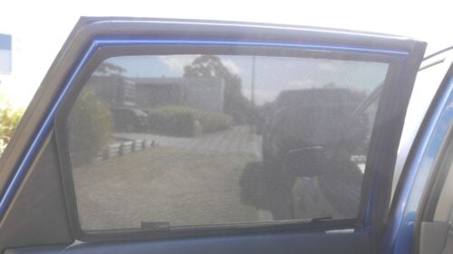 Mazda 3 Hatchback 1st Generation Car Rear Window Shades (BK; 2003-2009) - Image 2