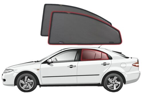 Mazda 6/Atenza Liftback 1st Generation Car Rear Window Shades (GG1; 2002-2008) - Image 1