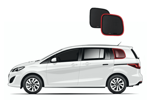 Mazda 5/Premacy 3rd Generation Port Window Shades (CW; 2010-2018)