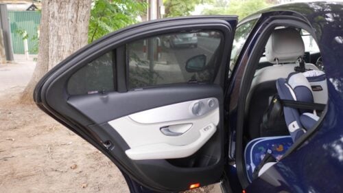 Mercedes-Benz C-Class Sedan 4th Generation Car Rear Window Shades (W205; 2014-2021)* - Image 4