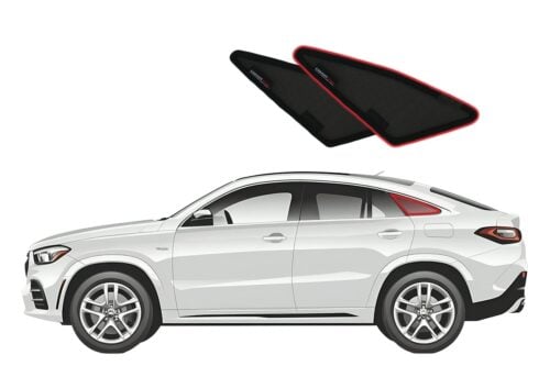 Mercedes-Benz GLE Coupe 3rd Generation Port Window Shades (C292; 2015-2019)