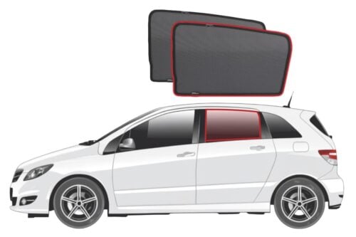 Mercedes-Benz B-Class 1st Generation Car Rear Window Shades (W245; 2005-2011) - Image 1