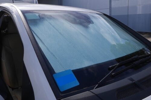 Mercedes-Benz B-Class 1st Generation Front Windscreen Sun Shade (W245; 2005-2011) - Image 2