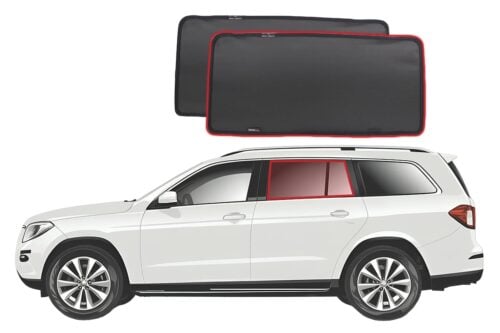 Mercedes-Benz GL-Class/GLS 2nd Generation Car Rear Window Shades (X166; 2013-2019)* - Image 1