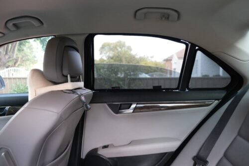Mercedes-Benz C-Class Sedan 3rd Generation Car Rear Window Shades (W204; 2007-2014)* - Image 2