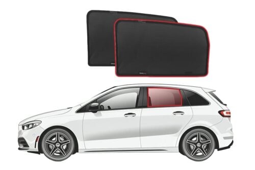 Mercedes-Benz B-Class 3rd Generation Car Rear Window Shades (W247; 2019-Present) - Image 1