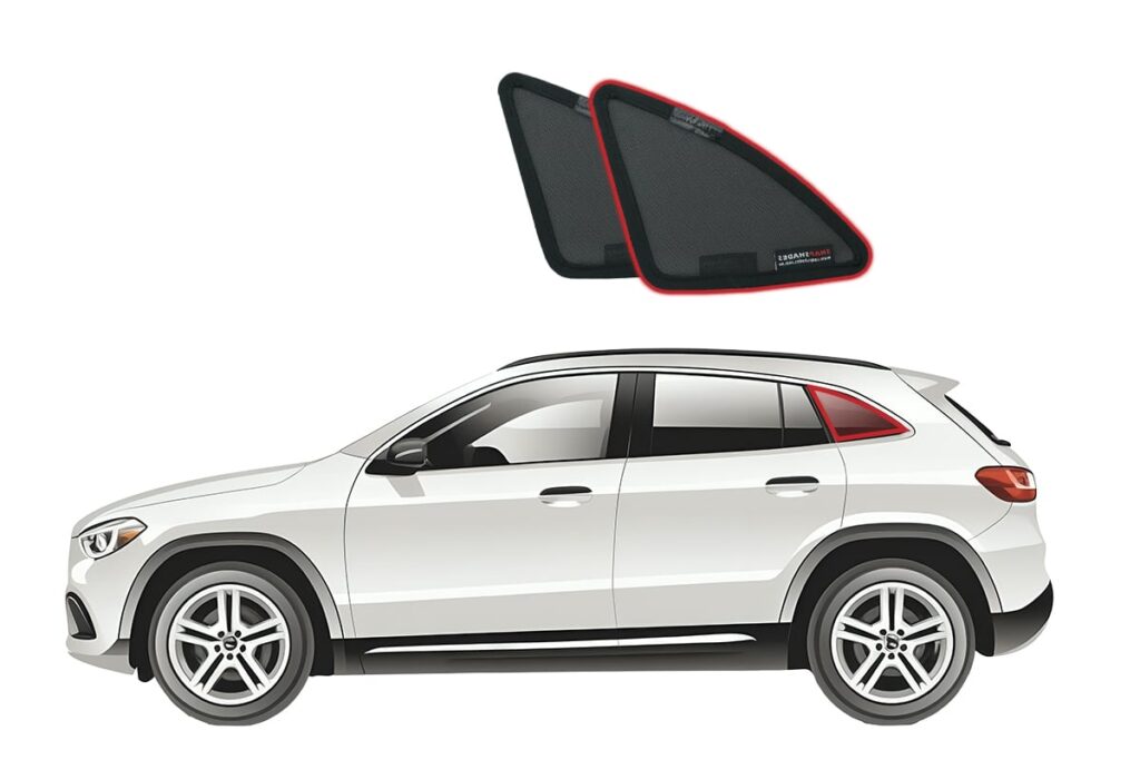 Mercedes-Benz GLA/EQA 2nd Generation Port Window Snap Shades (H247/H243 ...