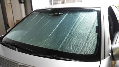 Mercedes-Benz E-Class Sedan/Wagon 3rd Generation Front Windscreen Sun Shade (W211; 2002-2009) - Image 2