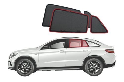 Mercedes-Benz GLE Coupe SUV 4th Generation Car Rear Window Shades (C167; 2019-Present)* - Image 1