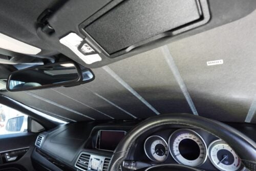 Mercedes-Benz E-Class Coupe/Convertible 4th Generation Front Windscreen Sun Shade (C207/A207; 2010-2017) - Image 3