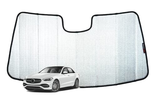 Mercedes-Benz C-Class Sedan/Wagon 5th Generation Front Windscreen Sun Shade (W206; 2021-Present) - Image 1