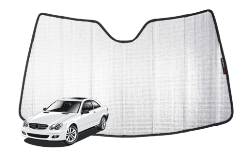 Mercedes-Benz CLK-Class Coupe/Convertible 2nd Generation Front Windscreen Sun Shade (C209/A209; 2001-2009) - Image 1