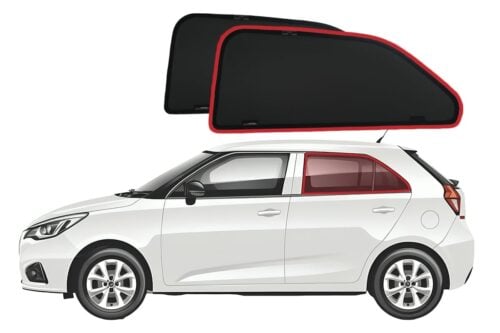 MG 3 2nd Generation Car Rear Window Shades (2011-2024) - Image 1