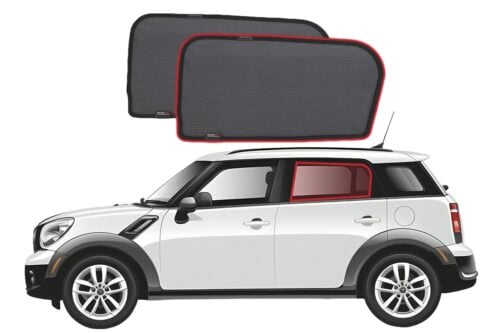 MINI Countryman 1st Generation Car Rear Window Shades (R60; 2010-2016) - Image 1