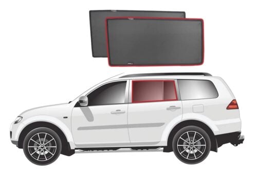 Mitsubishi Challenger/Pajero Sport/Montero Sport/Nativa/Pajero Dakar Car Rear Window Shades (PB/PC Series; 2008-2016) - Image 1