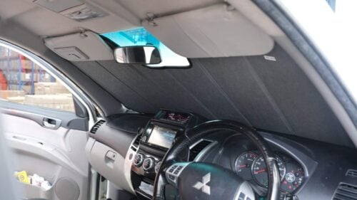 Mitsubishi Challenger/Pajero Sport/Montero Sport/Nativa/Pajero Dakar Front Windscreen Sun Shade (PB/PC Series; 2008-2016) - Image 3