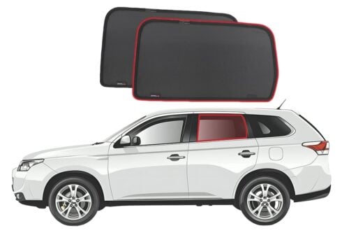 Mitsubishi Outlander 3rd Generation Car Rear Window Shades (2012-2021) - Image 1
