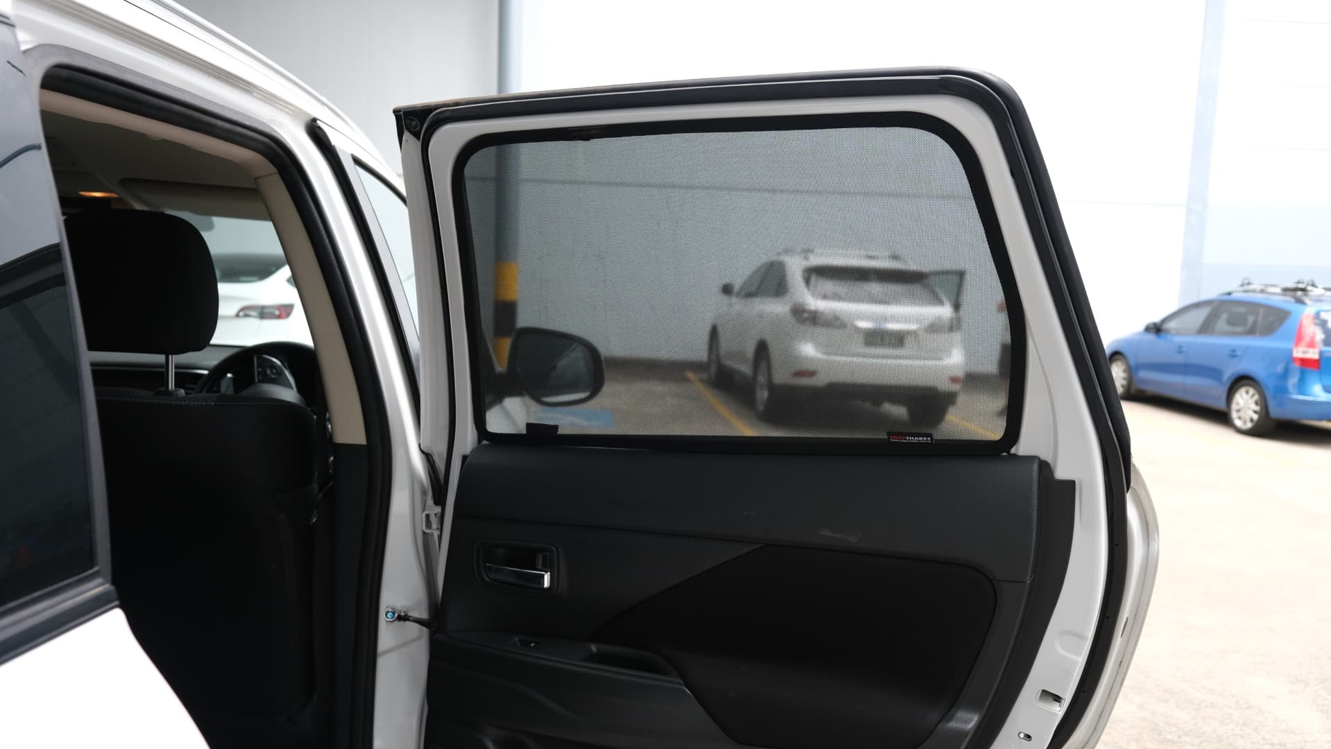 Outlander Rear Window Open Mitsubishi Outlander 3rd Generation Car Rear Window Snap Shades (2012 ...