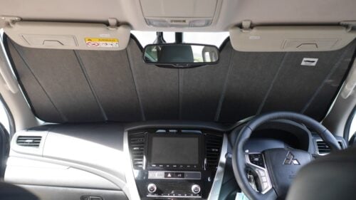 Mitsubishi Pajero Sport/Montero Sport/Shogun Sport 3rd Generation Front Windscreen Sun Shade (QE/QF/QG Series; 2015-Present) - Image 3