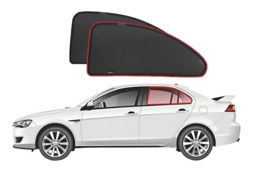 Mitsubishi Lancer Sedan/Hatchback | Proton Inspira Car Rear Window Shades (2007-2017)* - Image 1