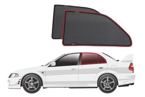 Mitsubishi Lancer/Lancer Evolution/Cedia/Virage Sedan 8th Generation Car Rear Window Shades (2000-2007) - Image 1