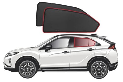 Mitsubishi Eclipse Cross Car Rear Window Shades (2017-Present)