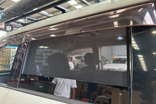 Mitsubishi Delica 5th Generation Car Rear Window Shades (D:5; 2007-Present)* - Image 3