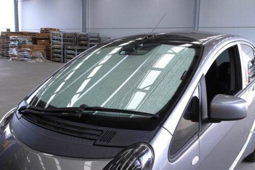 Mitsubishi i-MiEV/i | Peugeot iOn | Citroen C-Zero Front Windscreen Sun Shade (2006-2021) - Image 2