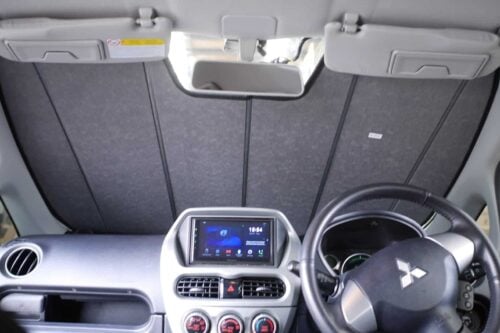Mitsubishi i-MiEV/i | Peugeot iOn | Citroen C-Zero Front Windscreen Sun Shade (2006-2021) - Image 3