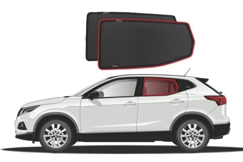 Nissan Qashqai/Rogue Sport 2nd Generation Car Rear Window Shades (J11; 2013-2022) - Image 1