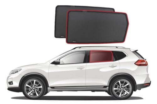 Nissan X-Trail 3rd Generation | Rogue 2nd Generation Car Rear Window Shades (T32; 2013-2022) - Image 1