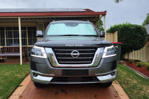 Nissan Patrol/Armada 6th Generation (Y62; 2010-Present) | Infiniti QX56/QX80 2nd Generation Front Windscreen Sun Shade (2010-2024) - Image 4