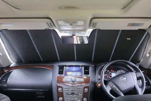 Nissan Patrol/Armada 6th Generation (Y62; 2010-Present) | Infiniti QX56/QX80 2nd Generation Front Windscreen Sun Shade (2010-2024) - Image 3