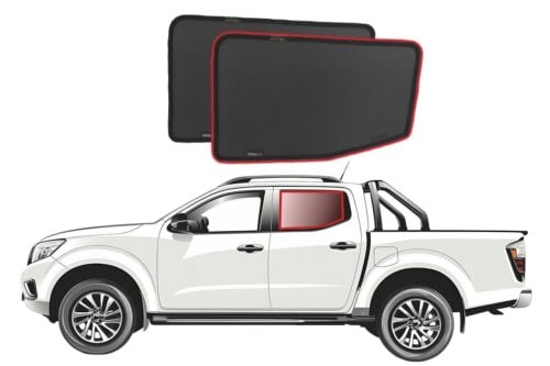 Nissan Navara/NP300 3rd Generation | Mercedes-Benz X-Class | Renault Alaskan Car Rear Window Shades (D23; 2014-Present)* - Image 1