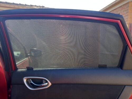 Nissan Pulsar/Sylphy/Sentra Sedan Car Rear Window Shades (B17; 2013-2017) - Image 2