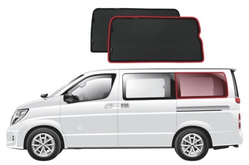 Nissan Elgrand 2nd Generation Port Window Shades (E51; 2002-2010)*