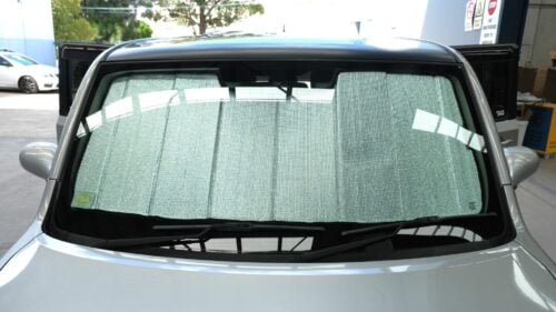 Nissan Cube 3rd Generation Front Windscreen Sun Shade (Z12; 2009-2019) - Image 2