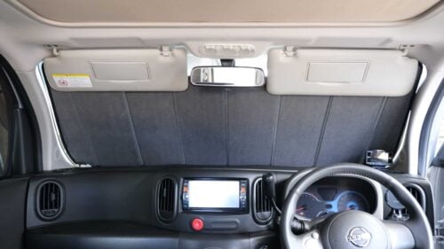 Nissan Cube 3rd Generation Front Windscreen Sun Shade (Z12; 2009-2019) - Image 3