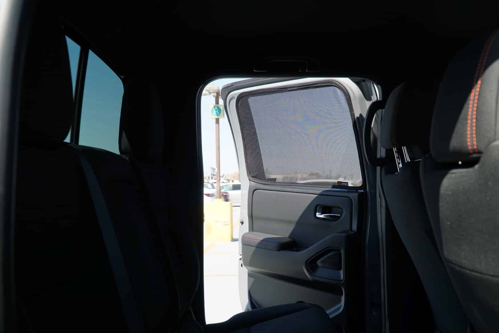 Nissan Frontier 3rd Generation Car Rear Window Snap Shades (D41; 2022 ...