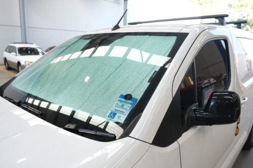 Peugeot Partner/Rifter 3rd Generation | Citroen Berlingo 3rd Generation | Opel/Vauxhall Combo 4th Generation | Toyota ProAce City Front Windscreen Sun - Image 4