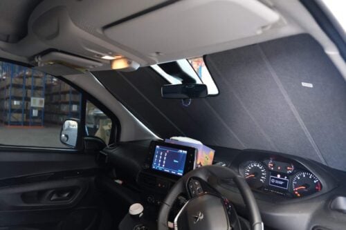 Peugeot Partner/Rifter 3rd Generation | Citroen Berlingo 3rd Generation | Opel/Vauxhall Combo 4th Generation | Toyota ProAce City Front Windscreen Sun - Image 3
