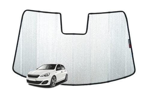 Peugeot 308 Hatchback/Wagon 2nd Generation Front Windscreen Sun Shade (T9; 2013-2021) - Image 1