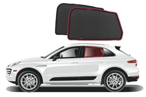 Porsche Macan 1st Generation Car Rear Window Shades (95B; 2014-2025)* - Image 1