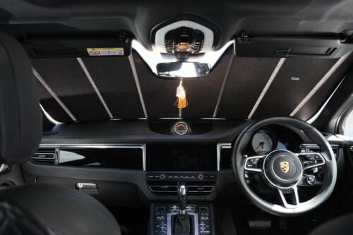Porsche Macan 1st Generation Front Windscreen Sun Shade (95B; 2014-2025) - Image 3