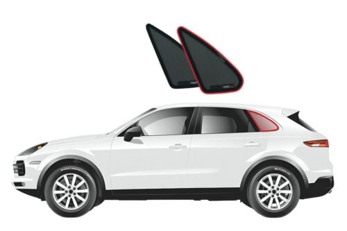 Porsche Cayenne SUV 3rd Generation Port Window Shades (2018-Present)