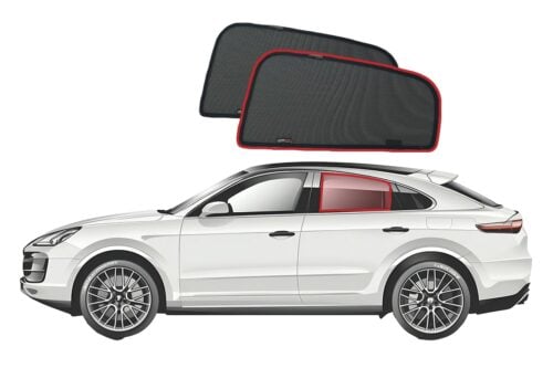 Porsche Cayenne Coupe Car Rear Window Shades (9Y3 Coupe; 2019-Present)* - Image 1