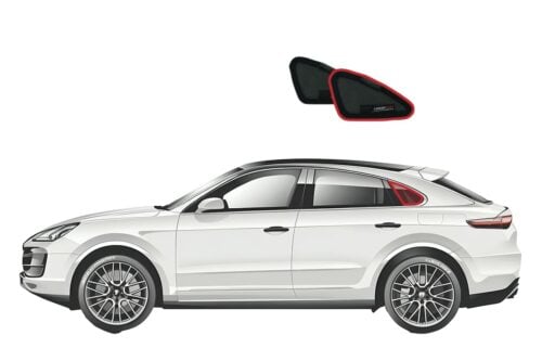 Porsche Cayenne Coupe Port Window Shades (9Y3 Coupe; 2019-Present)