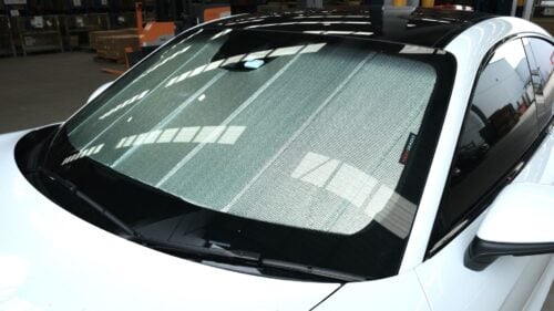Porsche Taycan Front Windscreen Sun Shade (2019-Present) - Image 3