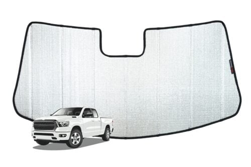 Dodge RAM 5th Generation Front Windscreen Sun Shade (DT; 2019-Present)